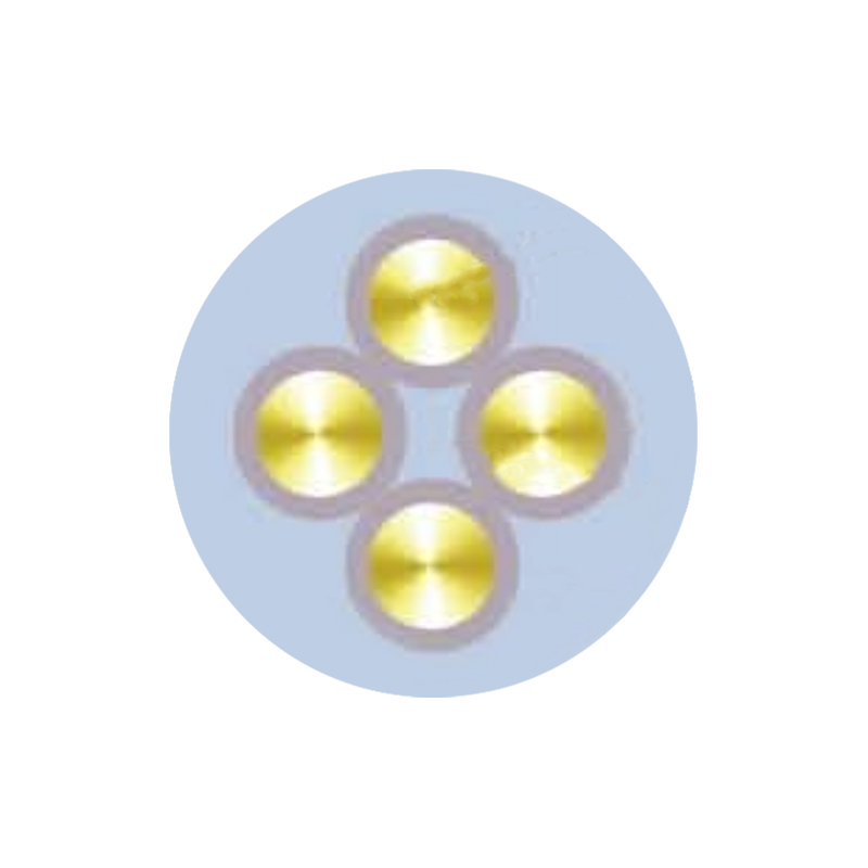 كابل مطاطي قوي معزول بجهد مقنن يصل إلى 450/750 فولت