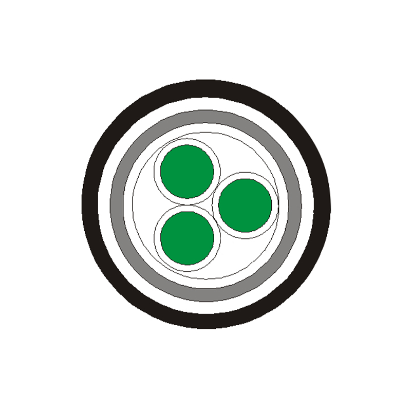 كابل تحكم مقاوم لدرجات الحرارة العالية بجهد مقنن يصل إلى 0.6/1 كيلو فولت