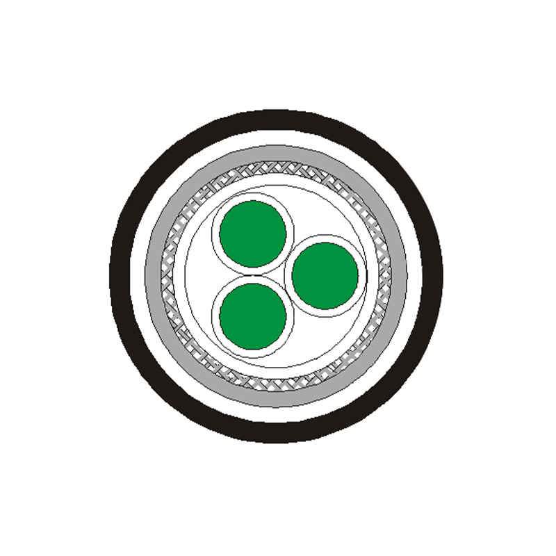 كابل تحكم مقاوم لدرجات الحرارة العالية بجهد مقنن يصل إلى 0.6/1 كيلو فولت