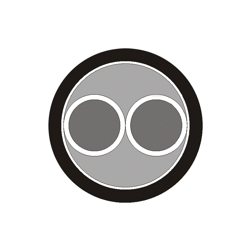 كابل (سلك) معزول بـ XLPE/PVC بجهد مقنن يصل إلى 450/750 فولت