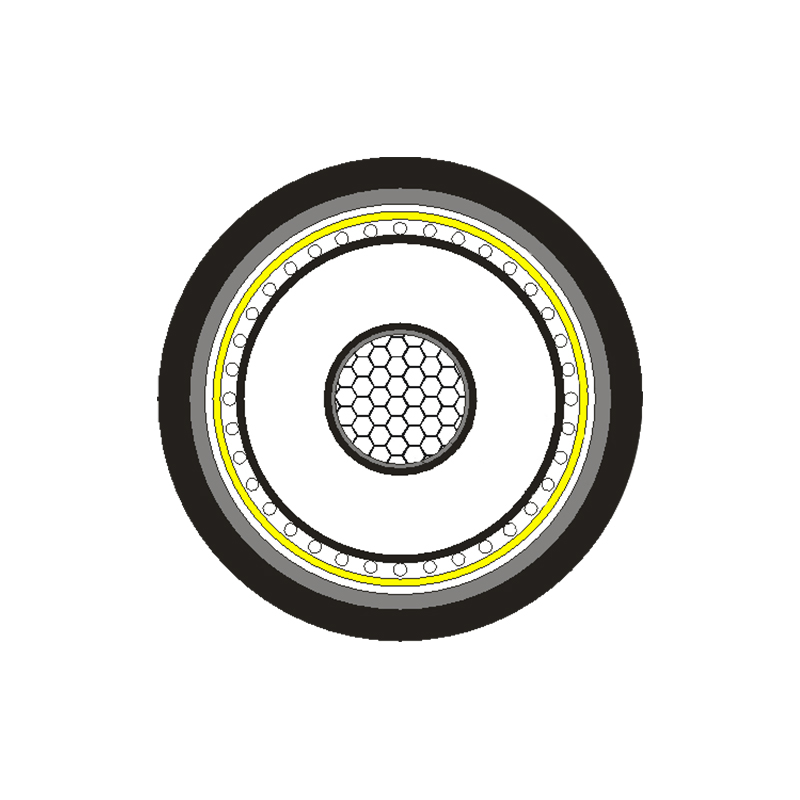 كابل طاقة معزول بـ XLPE للجهد المقدر 3.6/6 كيلو فولت -26/35 كيلو فولت