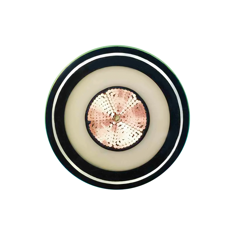 كابل عزل XLPE مع غلاف من الألومنيوم المموج لجهد مقنن 290/500 كيلو فولت